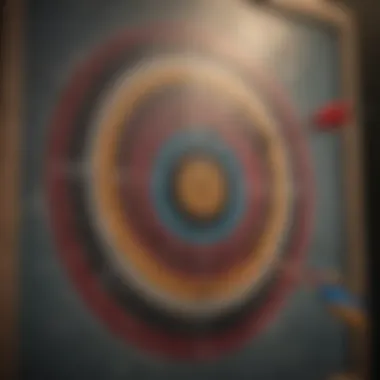 Hitting Your Targets A target board with arrows hitting the bullseye, representing goal achievement