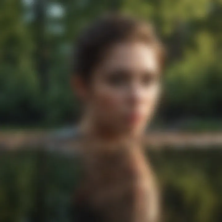 A serene landscape symbolizing self-reflection and personal growth