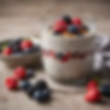 Nutty Chia Seed Pudding with Fresh Berries