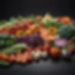 A vibrant assortment of fresh vegetables illustrating healthy choices in Dr. Gundry's diet.