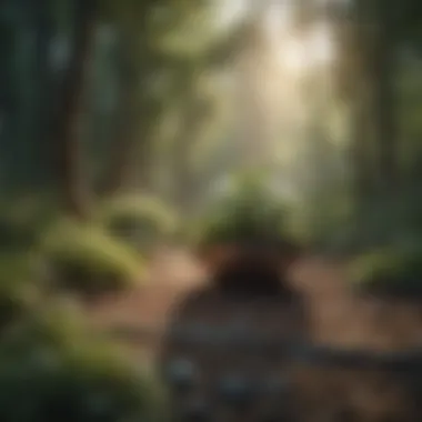 A serene landscape representing personal growth