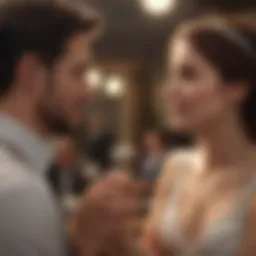 Couple engaged in meaningful conversation