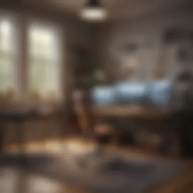 Creating a Calming Study Environment A serene study environment promoting focus and relaxation