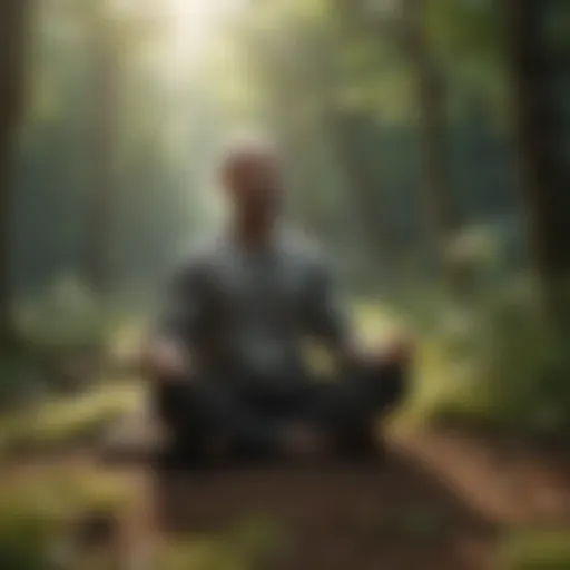 Mindfulness meditation in nature