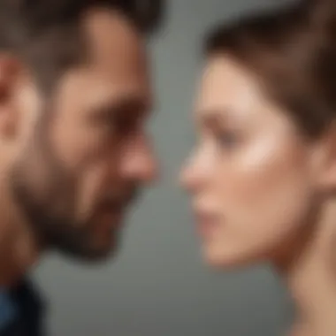 Emotional Burden of a Sexless Marriage on Mental Health Visual metaphor for the weight of emotional burden in a sexless marriage