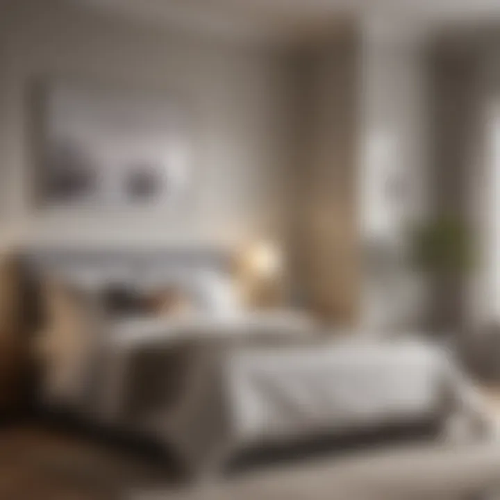 A serene bedroom scene promoting quality sleep, emphasizing its importance for energy levels