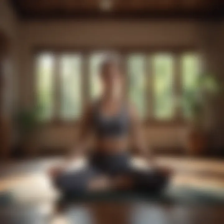 Yoga practice for mental wellness