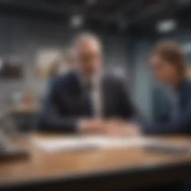 Effective Communication in the Workplace Illustration of advanced communication strategies in a corporate setting