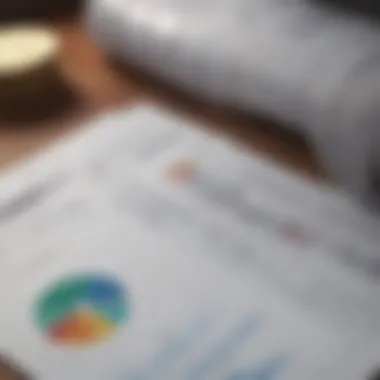 Understanding Financial Literacy Visual representation of financial literacy with charts and graphs