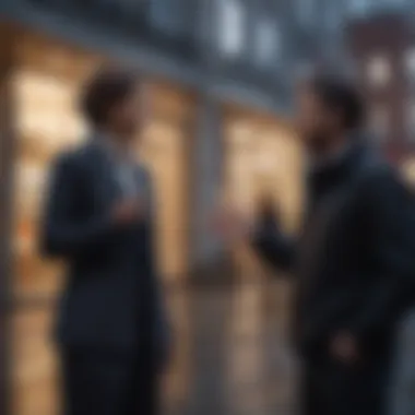 Building Trust Through Meaningful Dialogue Two individuals engaging in a deep conversation