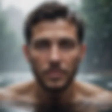 Meditative Experience in Cold Water Meditative experience in cold water