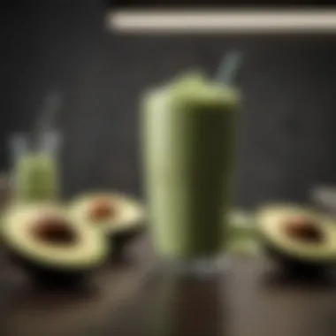 Creamy Avocado Protein Smoothie Creamy Avocado Protein Smoothie