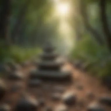 Mindfulness Meditation: A Pathway to Inner Peace Tranquil setting for mindfulness meditation