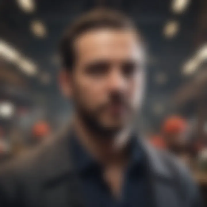A digital representation of a thriving company culture