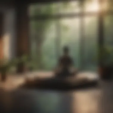 Creating a Sanctuary for Mindfulness A serene space designed for meditation practice