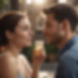 Open communication between partners fosters understanding and connection.