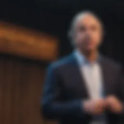 Ray Dalio speaking at a financial conference