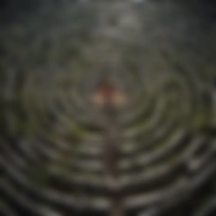 A maze symbolizing the complexity of personal expectations