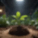 Visual representation of organic growth strategies in business