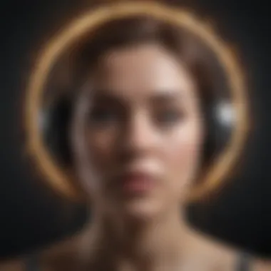 The Power of Thoughts in Manifestation Conceptual representation of thoughts shaping reality