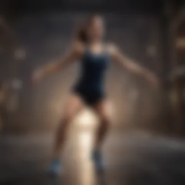 Embracing Movement for Vitality An individual engaging in a dynamic exercise routine.