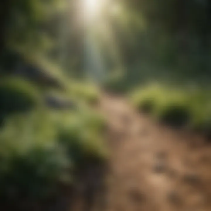 A serene landscape promoting mindfulness and relaxation.