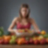 A vibrant array of fresh fruits and vegetables showcasing nutrition.