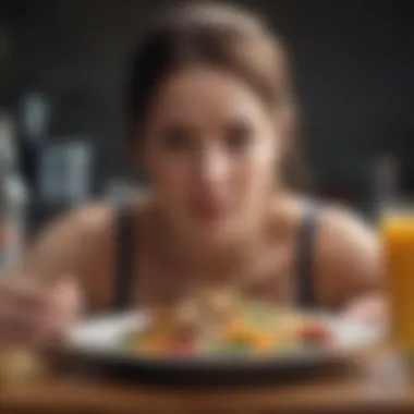 Nourishing Your Body for Mental Wellness Healthy meal with mood-boosting ingredients