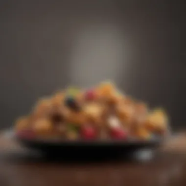 Macronutrient Balance for Performance Balanced plate showcasing ideal macronutrient distribution