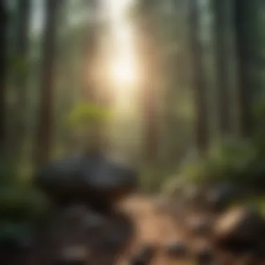 Cultivating Mindfulness for Personal Growth Mindfulness practice in a serene environment
