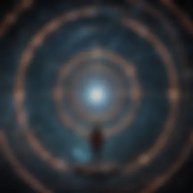 Profound Universal Connections A cosmic illustration depicting profound connections in the universe