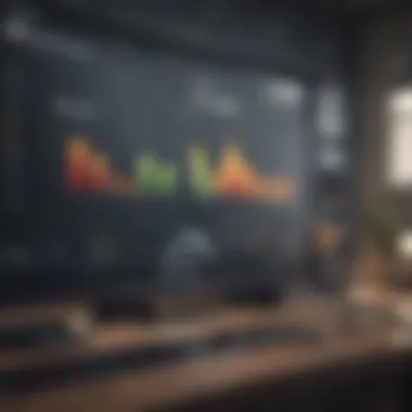 Digital Marketing Insights A modern digital marketing dashboard showcasing analytics and strategies