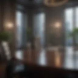 Luxurious Office Setting for Business Negotiation