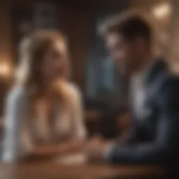 A couple discussing their future aspirations
