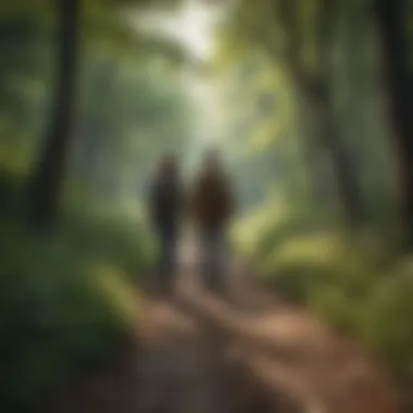 Couple Enjoying Nature Walk