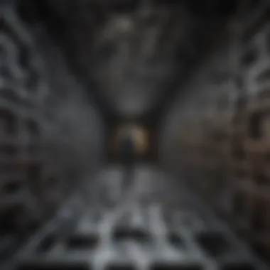 The Maze of Overthinking An abstract representation of thought patterns and clarity