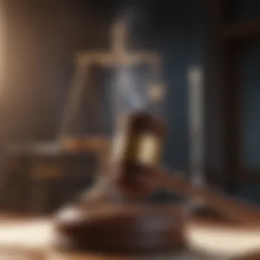 Understanding Legal Implications of Dissolving Partnerships Legal documents with a gavel