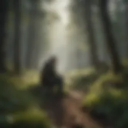 A tranquil landscape symbolizing mental peace and recovery