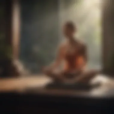Practicing Mindfulness for Clarity Engaging in a calming mindfulness practice
