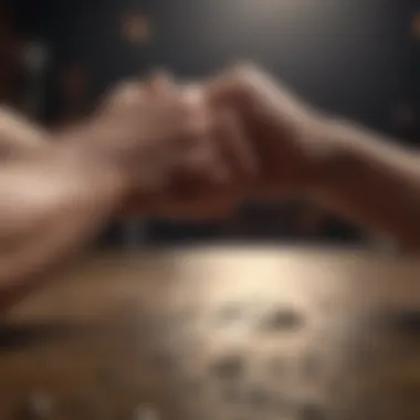 Strengthening Bonds Symbolic illustration of partnership and support