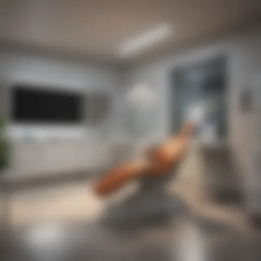 A modern dental office with advanced technology and a welcoming atmosphere