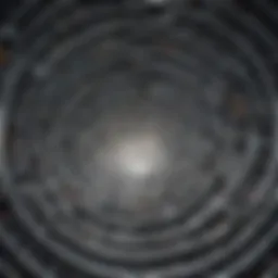 A complex maze with various paths symbolizing overthinking