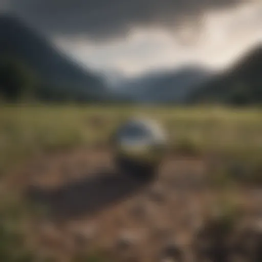 A serene landscape symbolizing mental peace