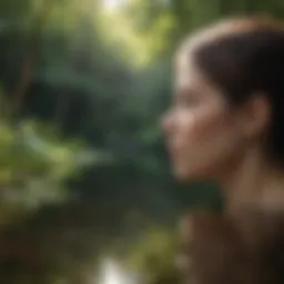 A serene setting depicting personal growth and reflection