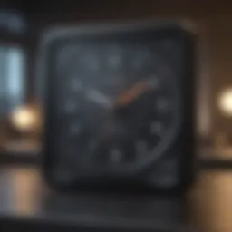 A sleek user interface of a time management application on Windows