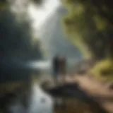 A serene landscape symbolizing peace and tranquility