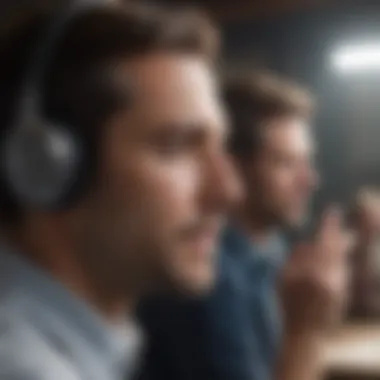 The Art of Active Listening A leader engaging in active listening