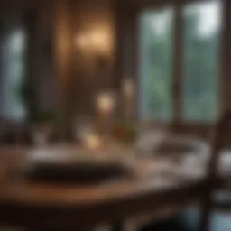 Couple's Intimate Dinner Setting