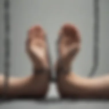 Liberation from Mental Shackles Illustration symbolizing breaking free from the chains of anxiety