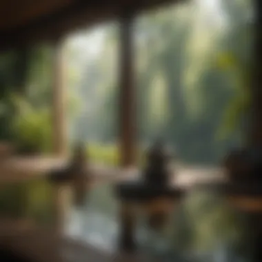 Mindfulness Practices for Mental Stamina A serene setting for mindfulness and meditation practices.